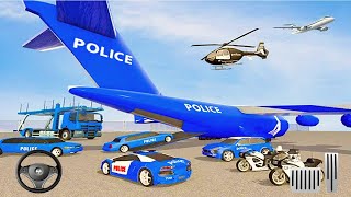 US Police Airplane Car Transport - Police Transport Game Video - Android Gameplay Videos