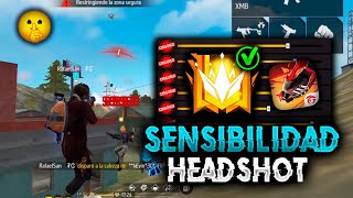 🎯 SENSIBILIDAD HEADSHOT ☠️ Para dar TODO ROJO en FREE FIRE