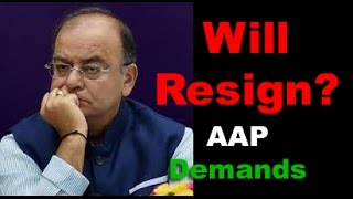 'Arun Jaitley must Resign'  Claimed by AAP | Ashutosh  press conference on Panama papers