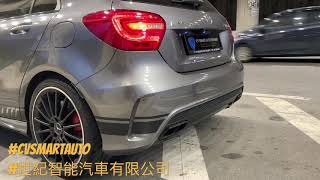 Mercedes-AMG A45 AMG 4matic W176 Original Exhaust acceleration after the stage 2 remap upgrade !