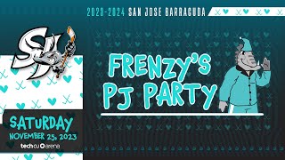 Barracuda Announce Frenzy's PJ Party!