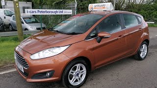 Ford Fiesta zetec YN13 ZUA