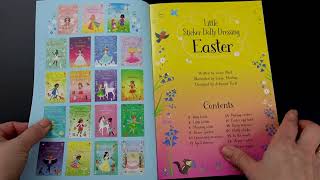 Usborne - Little Sticker Dolly Dressing Easter