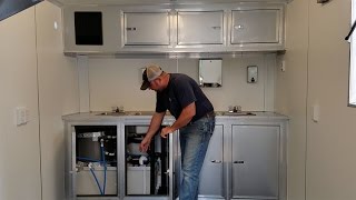 Food Trailer - Plumbing Walk-Through  - Montana Trailer MFG