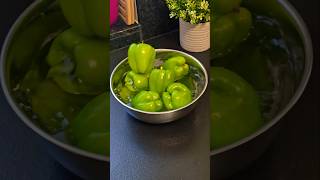 Capsicum Ennegayi | Green Bell peppers Curry #Shorts #capsicumennegayi #ennegayi