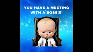 BOSS BABY VIDEO INVITATION