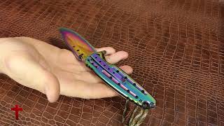 UNBOXING: Rainbow Blade Pocket Knife Grand Way 24448