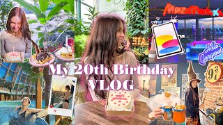 MY 20TH BIRTHDAY VLOG • Кафе-оранжерея, аквапарк, MazaPark, Косой Переулок и новый iPad 🎂