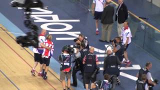 Laura Trott - Omnium Gold Medal - London Olympic Velodrome - 7 August 2012