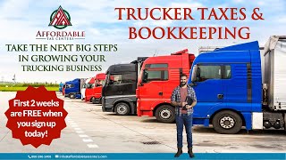 Trucker Taxes & Bookkeeping - Affordable Tax Centers