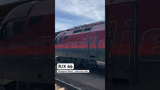 rjx 66 indul Budapest-Keleti pályaudvarról