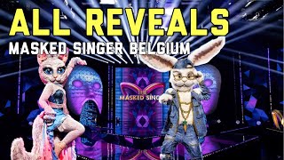 Everybody Revealed | Season 2 | Masked Singer Belgium