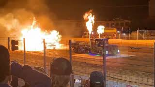 Bone Shaker Jet Truck Melting Car Buck Motorsports Speedway 8/19/2023