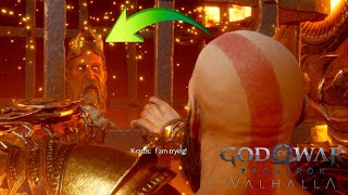 Kratos Leaves Mimir to Die In Fire 🥺 | God of War Ragnarok Valhalla DLC (PS5)