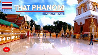 Life in Thailand by the river Mekong !! / Let's Find out why One million visit this Temple in Isan ?