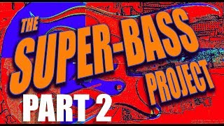 Painting a bass neck and applying a headstock decal. The Super-Bass. Part 2