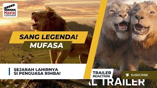 Dari kecilnya saja sudah pemberani, Trailer Mufasa The Lion King (2024) | Trailer Reaction