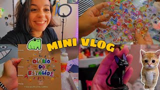 mini vlog: comidinha + organizando coisinhas e mostrando mimos de aniversário 🎂 ✨️🫧🎨