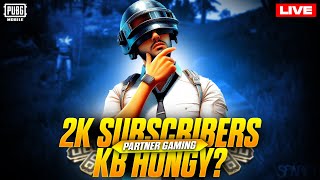 2K Subscribers Pr Giveaway Hoga | Partner Gaming Is Live