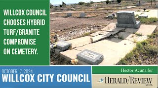 Willcox Council on Cemetery Grant