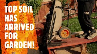 TIME TO ADD THE TOPSOIL TO THE GARDEN BOXES! (EP.6)