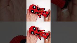 Tutorial 👆 Deadpool amigurumi #crochet #amigurumi