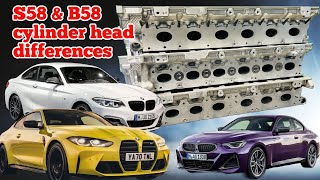 BMW B58 and S58 cylinder head cores differences!  !