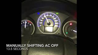 Honda City Automatic 2017 0-100 in 13.5/14.1 seconds