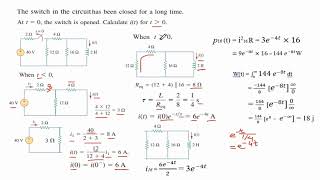 56. Source Free RL Circuit Related Important Math solution ।।