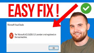 Fix The 'Microsoft.ACE.OLEDB.12.0' Provider is Not Registered on the Local Machine (QUICK GUIDE)