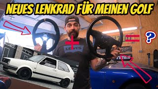 Neues Lenkrad für meinen Golf 2