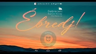 Ébredj! - Debreceni Baptista Ifjúsági Konferencia 2019