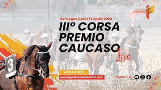 Live III° Corsa del 13 Aprile 2024 - 4 Anni - Metri 1600