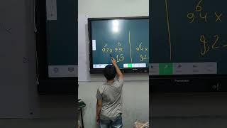 الصف الخامس الابتدائي ضرب عدد مكون من رقمين #education #المعاصر #challenge #funny #رياضيات