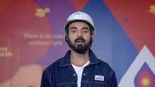 Watch KL Rahul's exploration of our JSW Paints Plant at Vijayanagar