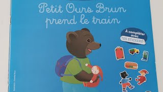 PETIT OURS BRUN PREND LE TRAIN