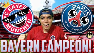 MEXICANO REACCIONA A LA FINAL DE LA CHAMPIONS LEAGUE 2020 DESDE LISBOA! |  BAYERN MÜNCHEN CAMPEÓN!