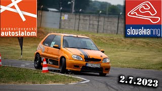 ČS Autoslalom - Slovakia Ring 2.7.2023 / Z. Gergel - Citroen Saxo VTS