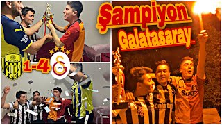 FANATİK TARAFTARLAR ŞAMPİYONLUK MAÇINI İZLERSE / ANKARAGÜCÜ 1-4 GALATASARAY / ŞAMPİYON GALATASARAY