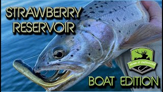 Fall Fishing Strawberry Reservoir (Boat Edition featuring @Senditoutdoors )