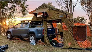 🏕️ Solo Camping In My Rooftop Tent | Relaxing In Nature