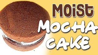 How to Bake Super Moist Mocha Cake