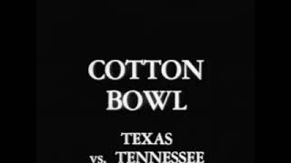 1951 Cotton Bowl: Texas vs. Tennessee