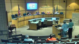 City of Anderson Planning Commission  - August, 2, 2022