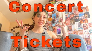 HOW TO BUY CONCERT TICKETS 🎟