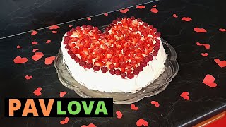 VALENTINES DAY IDEAS SUPRISE AT HOME/How to make pavlova heart shape valentines day suprise