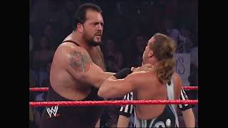 Rob Van Dam vs Big Show. August 19, 2002. WWE Raw