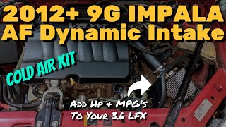 2012-2016 Impala/Limited (9th Gen) 3.6 LFX AF Dynamic "Cold" Air Intake Unboxing, Install, & Review