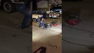 Inflating Tire Gone Wrong 😑 #foryou #gonewrong #reels #viral #mechanics #fails #funny #funnyvideo