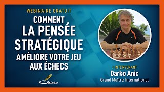 Comment la pensée stratégique améliore votre jeu aux échecs : Webinaire gratuit avec Darko Anic